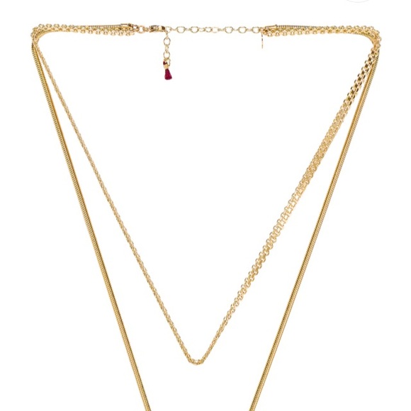 REVOLVE Shashi gold necklace - Picture 2 of 2